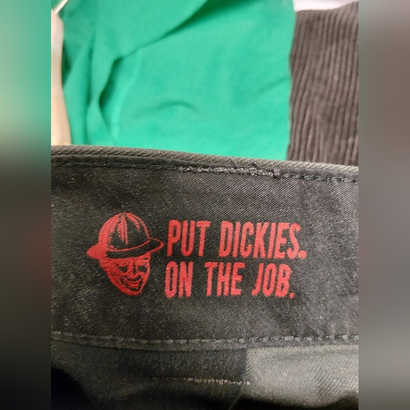 Dickies Men's Dark Olive Soft Twill Skateboard Pants - Picture 8 of 10